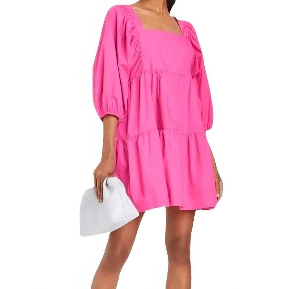A New Day Pink Babydoll Dress XXL